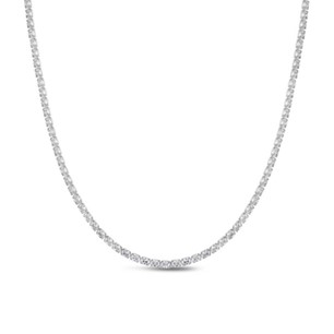 LM Jewelry Sterling Silver 2mm Tennis Chain 9121042