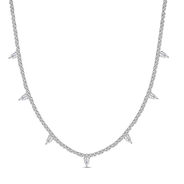 LM Jewelry Sterling Silver Necklace 45cm 9124287