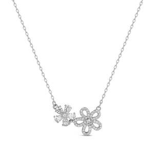 LM Jewelry Sterling Silver Necklace 45cm 9124322