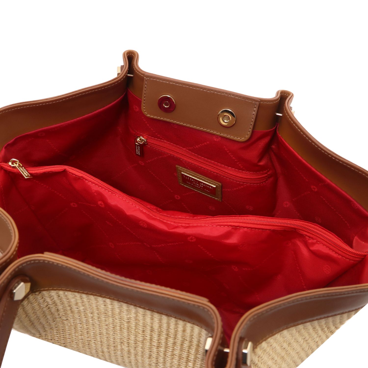 Tuscany Leather Soleil Bag Cognac TL142567
