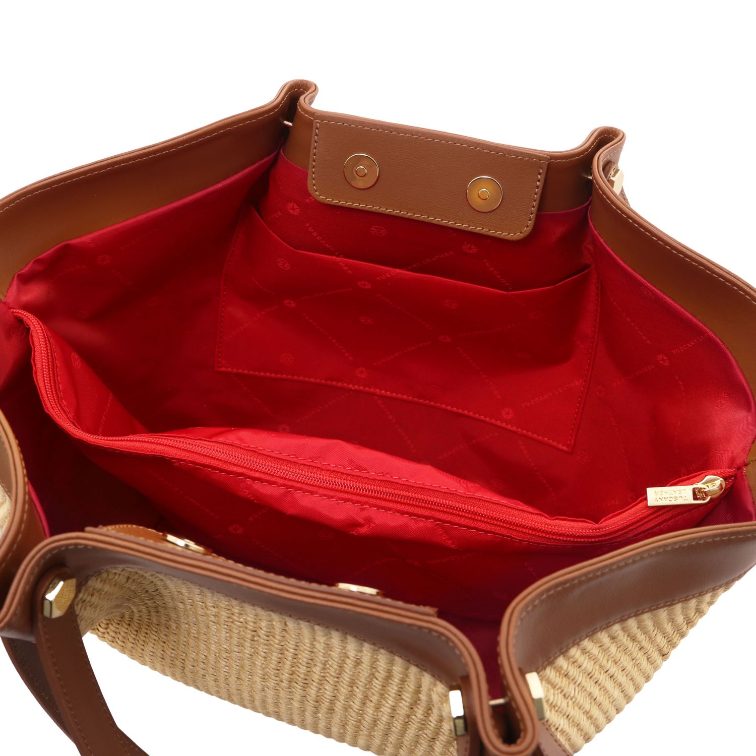 Tuscany Leather Soleil Bag Cognac TL142567