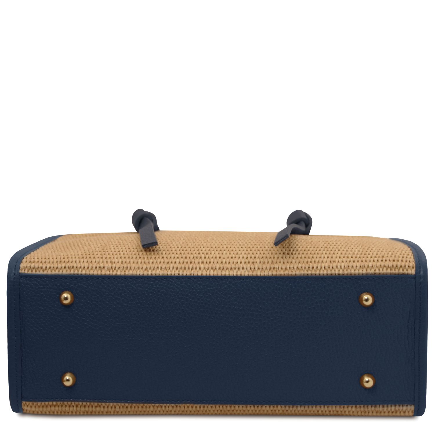 Tuscany Leather Frame Handbag Blue TL142566