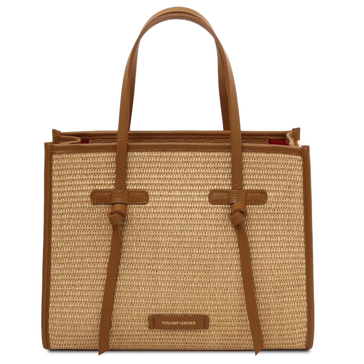 Tuscany Leather Frame Handbag Cognac TL142566