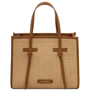 Tuscany Leather Frame Handbag Cognac TL142566