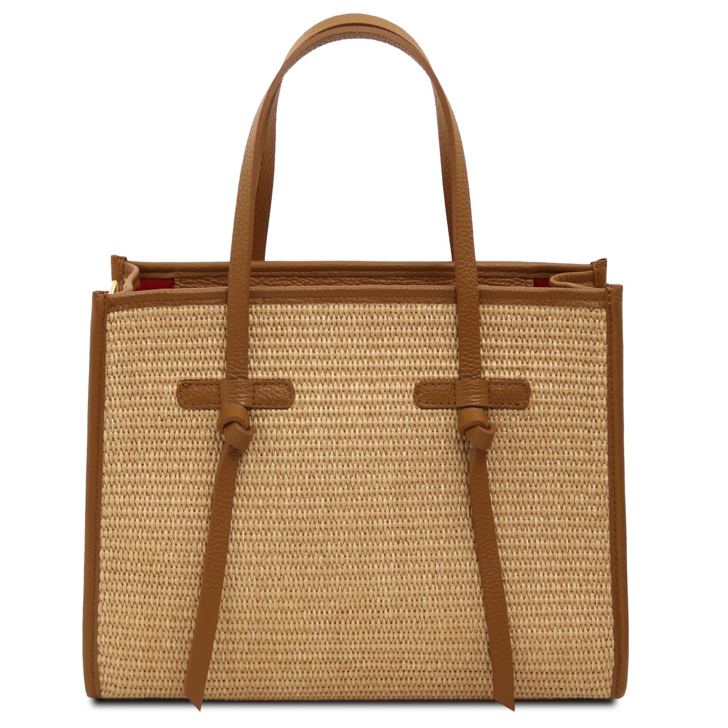 Tuscany Leather Frame Handbag Cognac TL142566