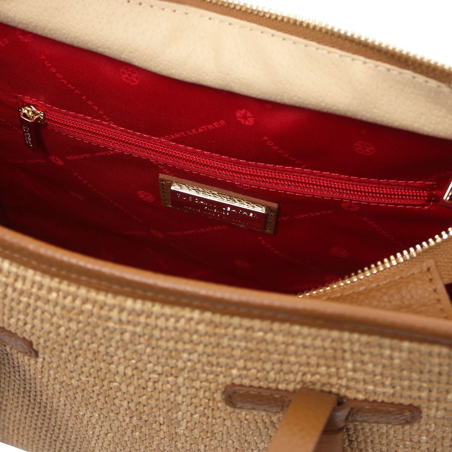 Tuscany Leather Frame Handbag Cognac TL142566