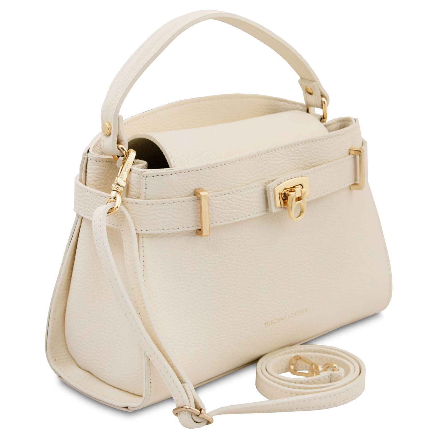 Tuscany Leather Maisy Handbag Large Beige TL142455