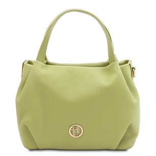 Tuscany Leather Nora Hand Bag Lime Green TL142372