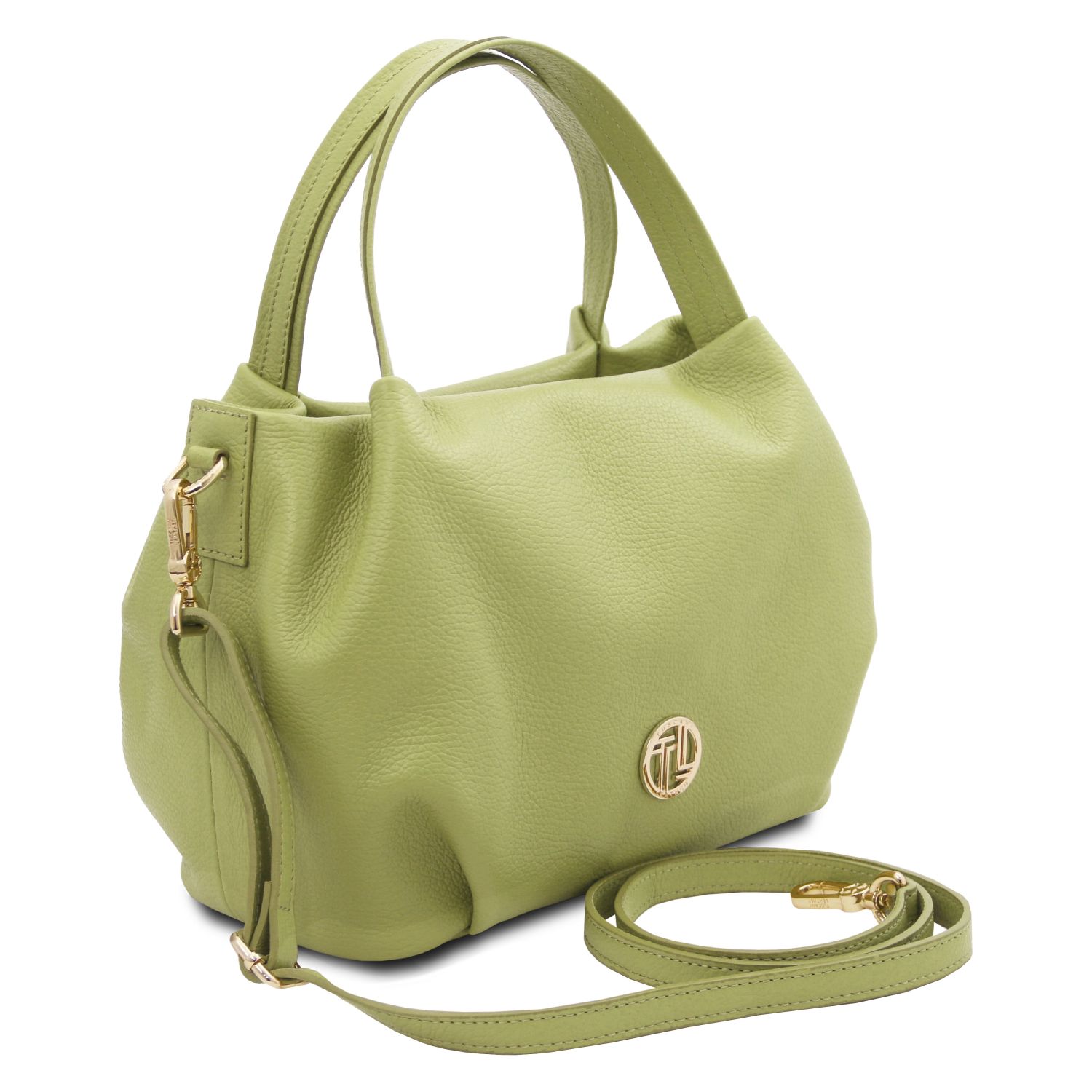 Tuscany Leather Nora Hand Bag Lime Green TL142372