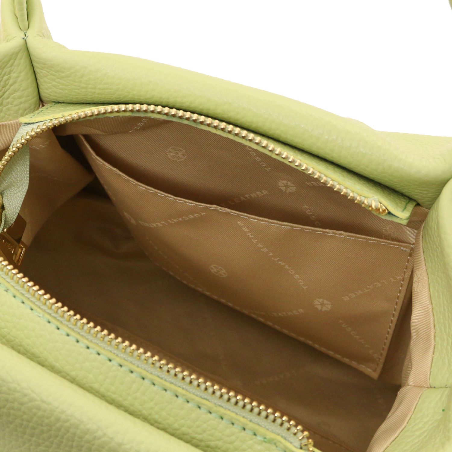 Tuscany Leather Nora Hand Bag Lime Green TL142372