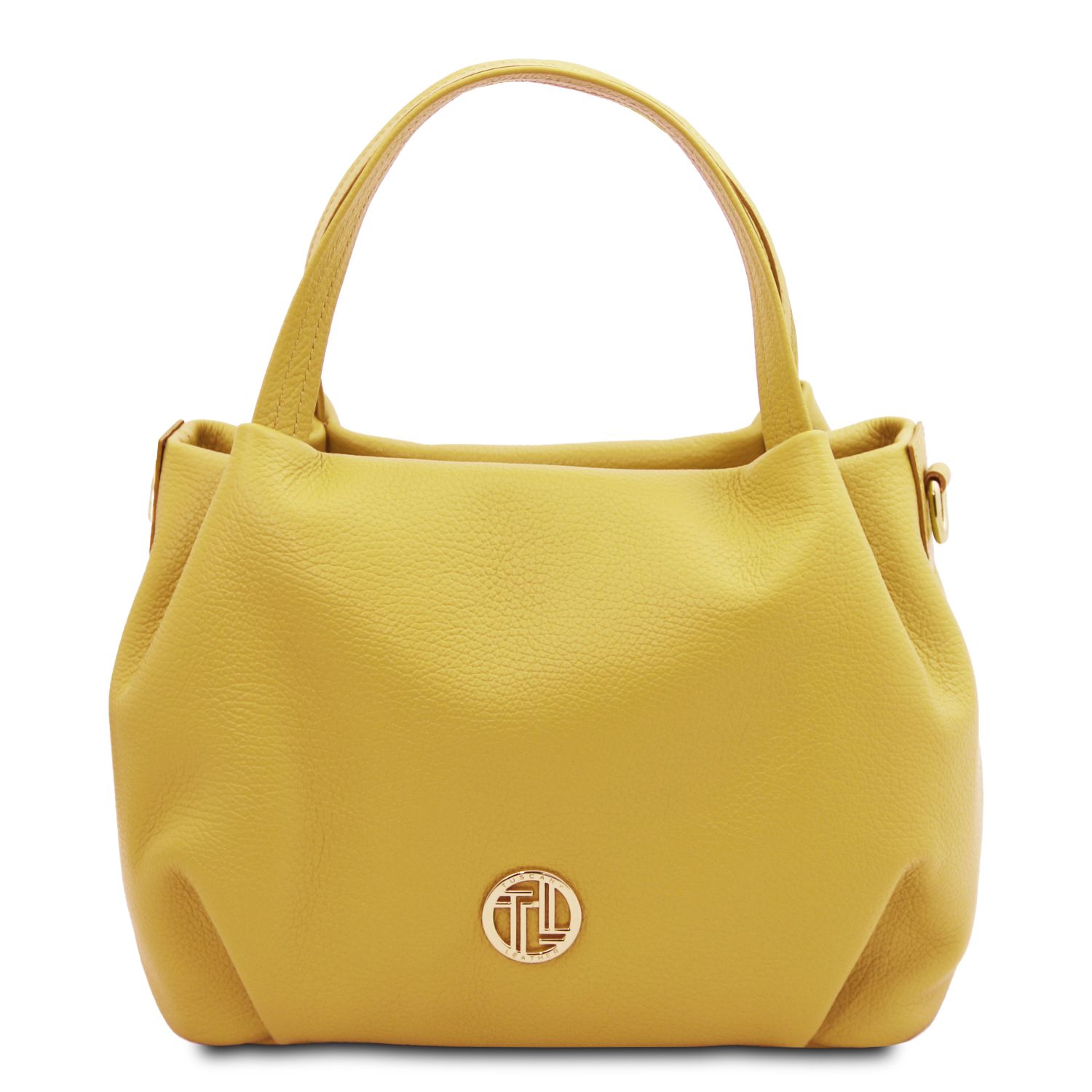 Tuscany Leather Nora Hand Bag Pastel Yellow TL142372