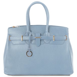 Tuscany Leather TL Handbag Light Blue TL141529