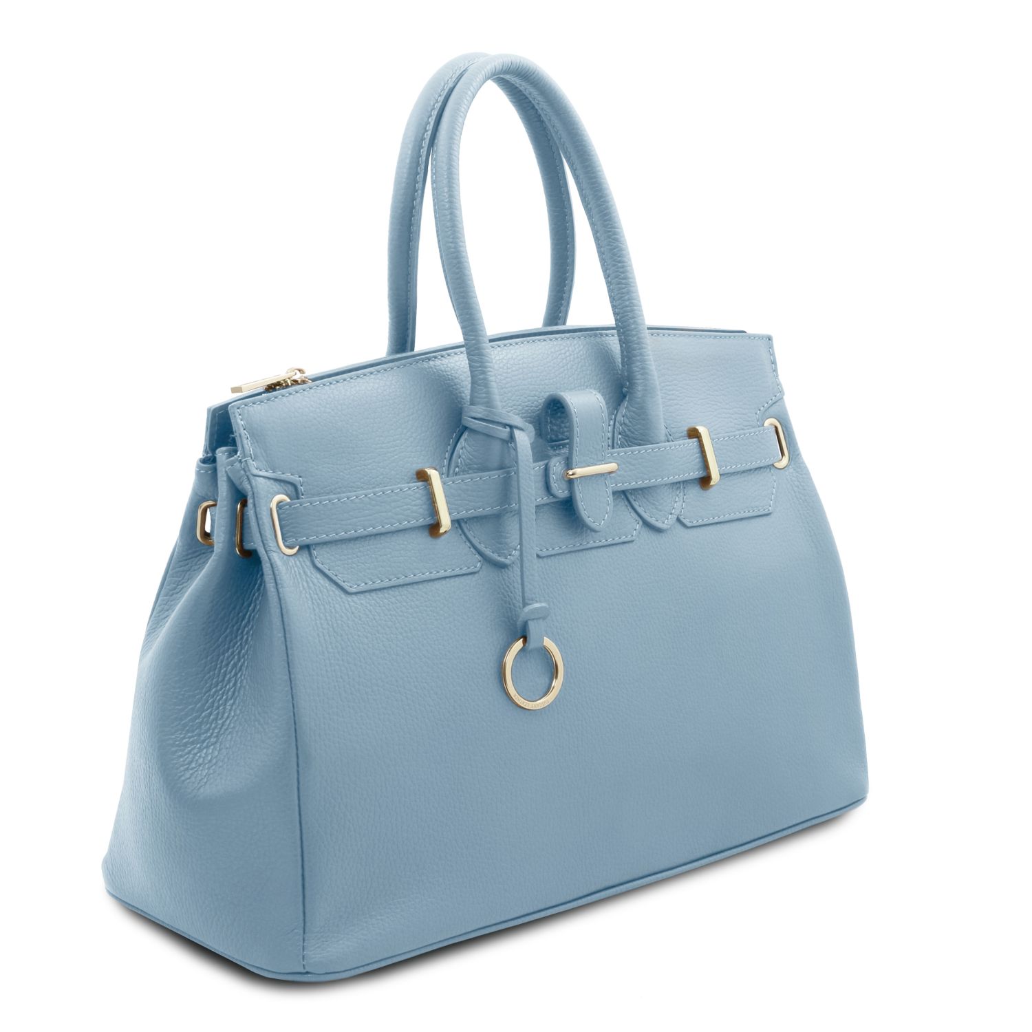 Tuscany Leather TL Handbag Light Blue TL141529