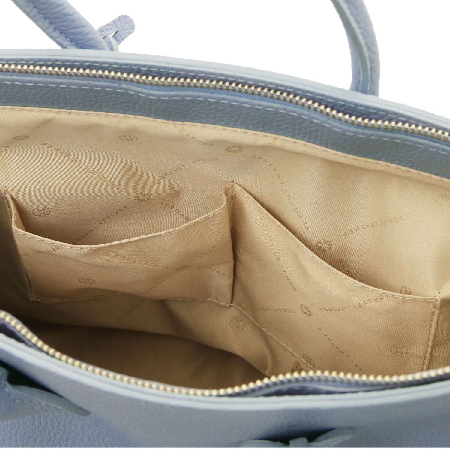 Tuscany Leather TL Handbag Light Blue TL141529