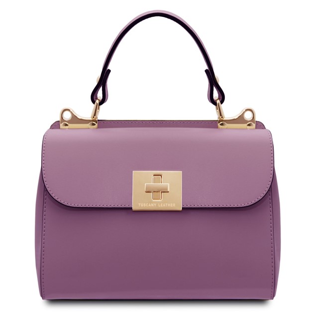 Tuscany Leather Armonia Handbag Lipstick Lilac TL142286
