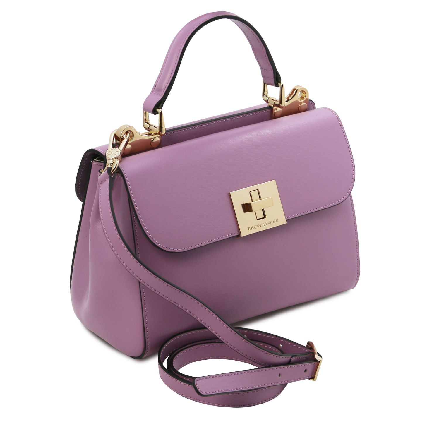 Tuscany Leather Armonia Handbag Lipstick Lilac TL142286