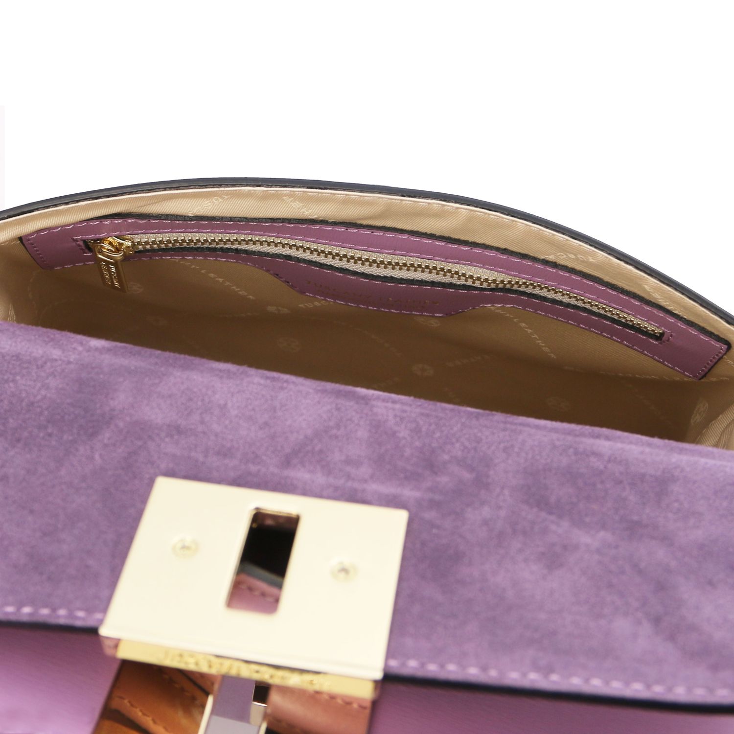 Tuscany Leather Armonia Handbag Lipstick Lilac TL142286
