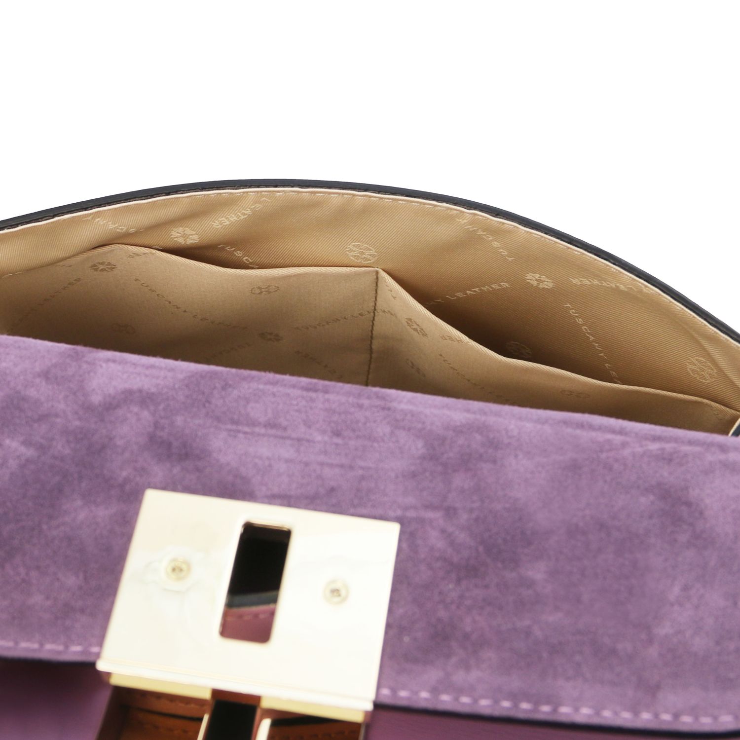 Tuscany Leather Armonia Handbag Lipstick Lilac TL142286