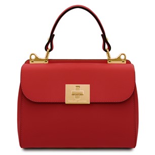 Tuscany Leather Armonia Handbag Lipstick Red TL142286