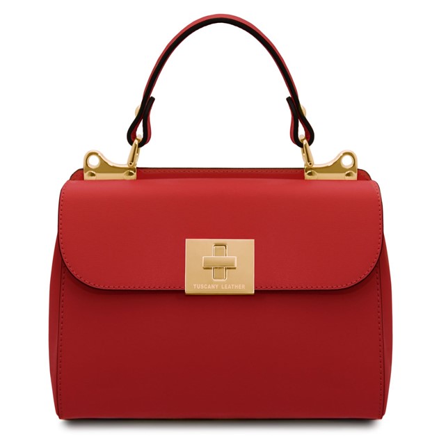 Tuscany Leather Armonia Handbag Lipstick Red TL142286
