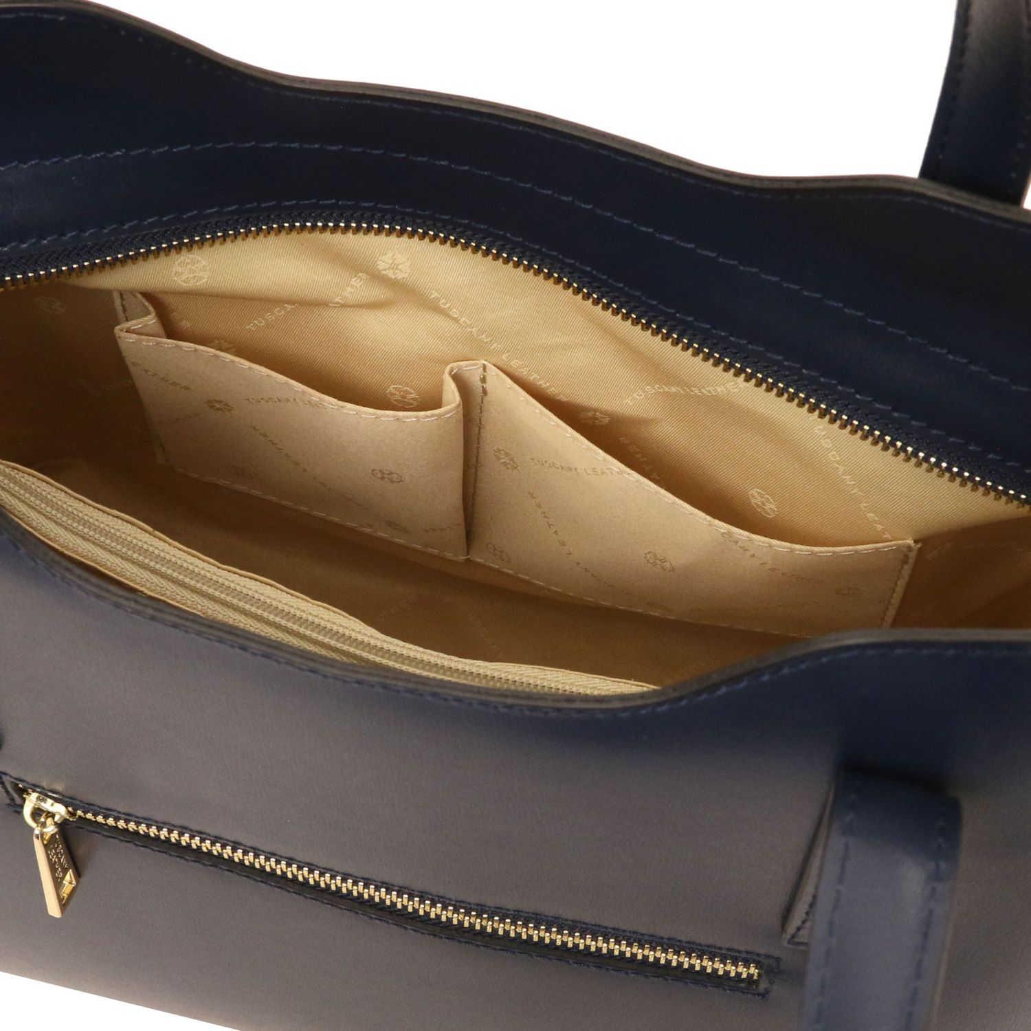 Tuscany Leather Olimpia Bag Large Dark Bue TL141412