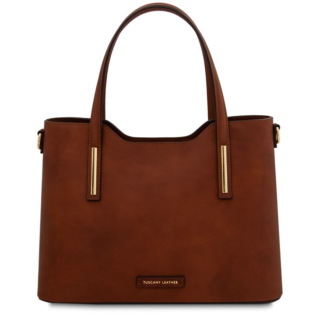 Tuscany Leather Olimpia Bag Large Brown TL142561