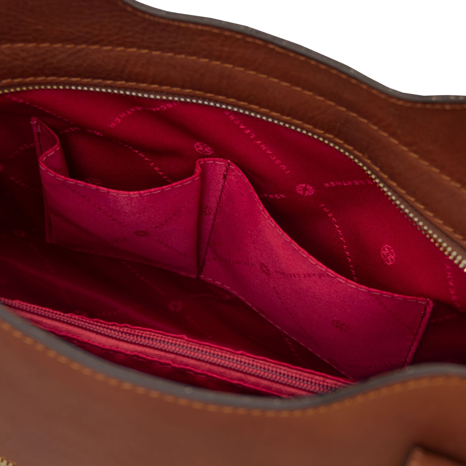 Tuscany Leather Olimpia Bag Large Brown TL142561
