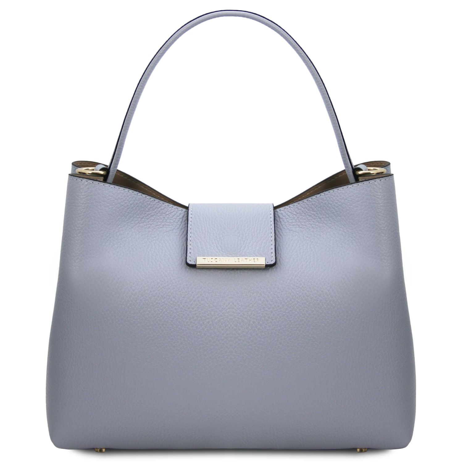 Tuscany Leather Clio Secchiello Handbag Light Blue TL142356
