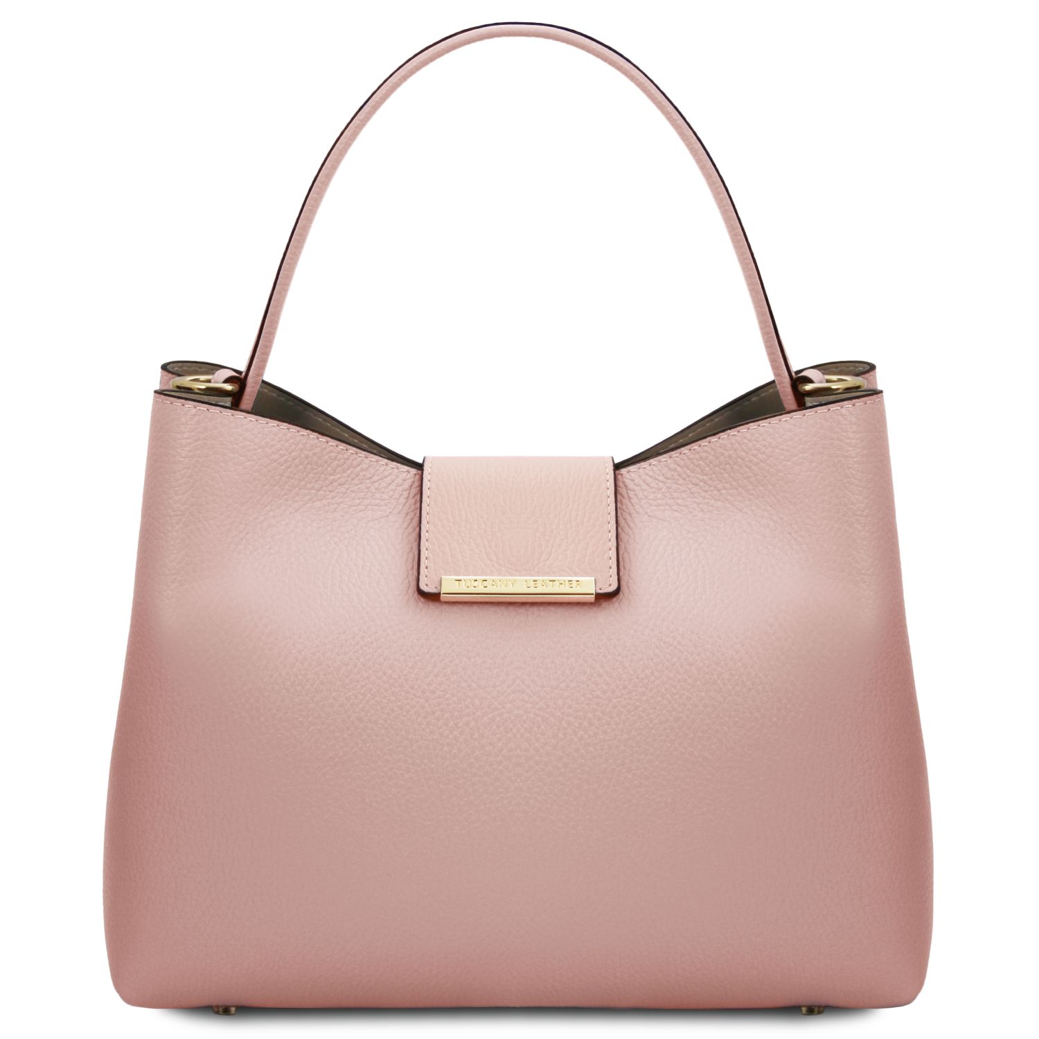 Tuscany Leather Clio Secchiello Handbag Nude TL142356