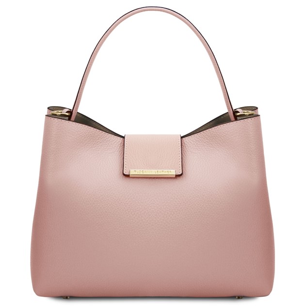 Tuscany Leather Clio Secchiello Handbag Nude TL142356