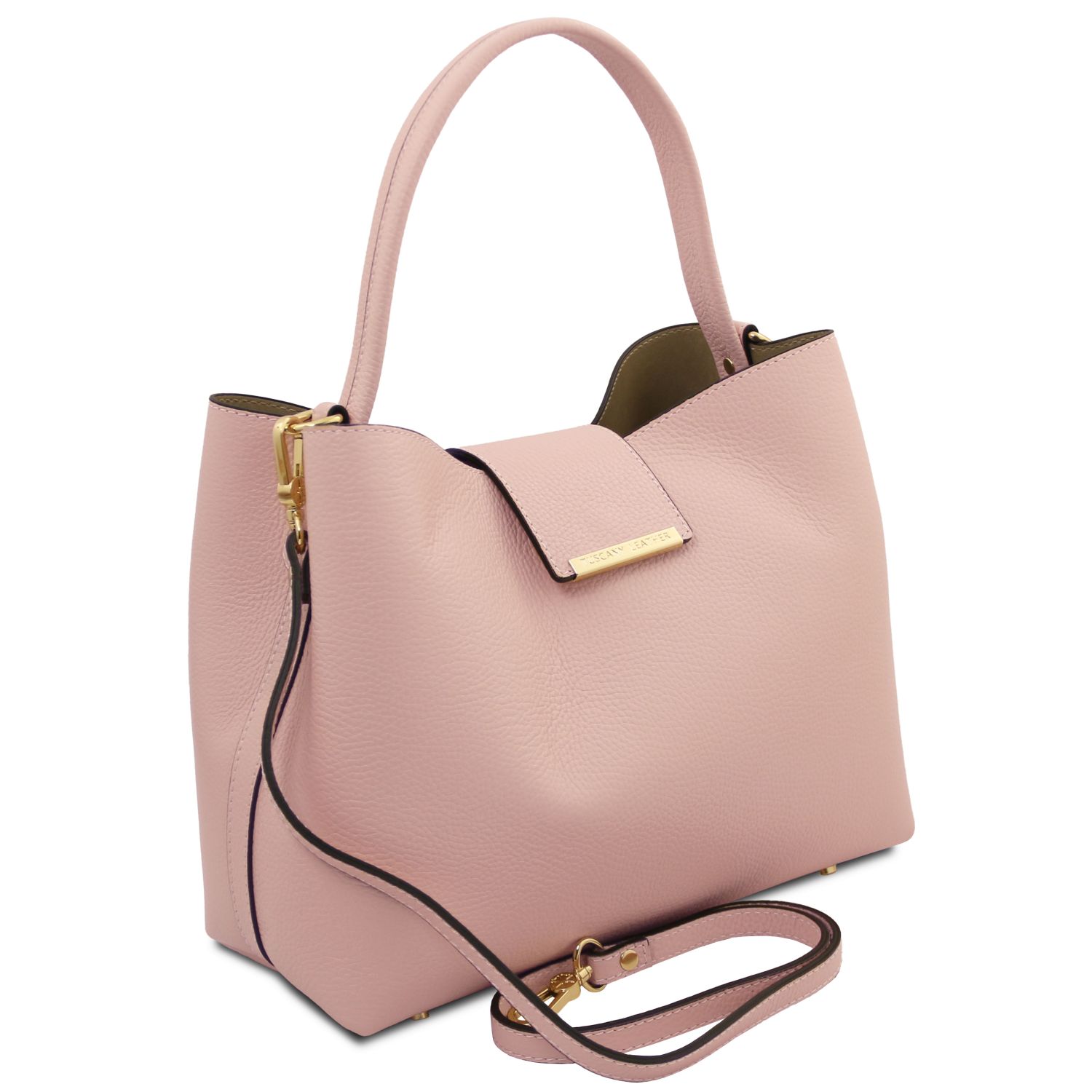 Tuscany Leather Clio Secchiello Handbag Nude TL142356