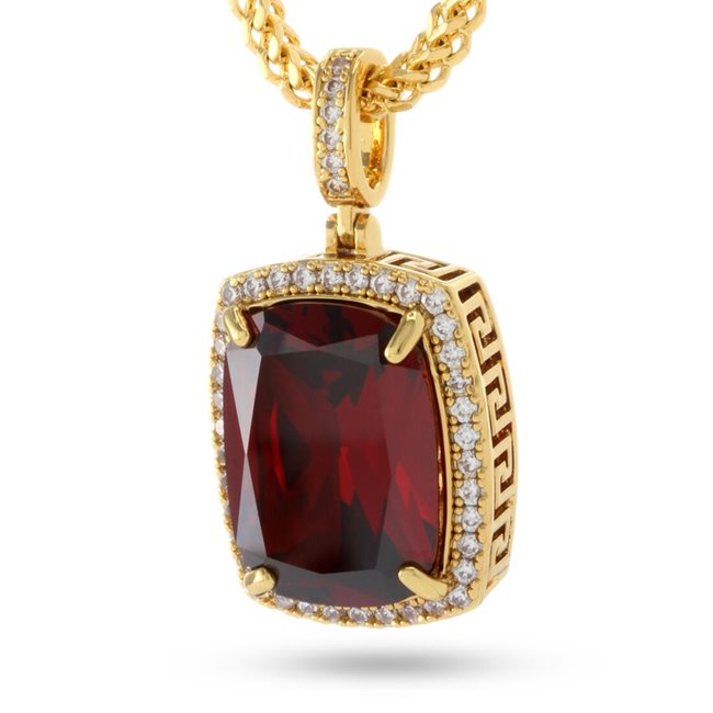 Drakesboutique King Ice 14k Gold Plated Crown Julz Necklace Nkx11725 King Ice 14k Gold Plated Crown Julz Necklace Nkx11725