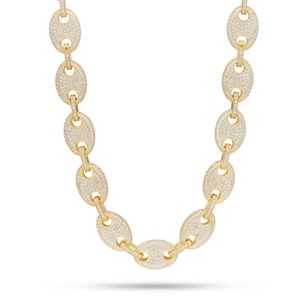 King Ice CHX14002-22 14k Gold Plated Necklace 22"/56cm
