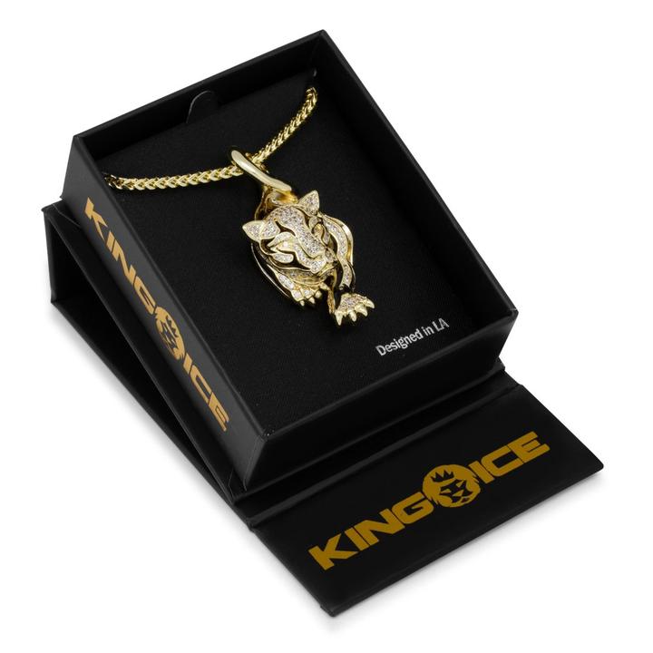 Drakesboutique - KING ICE 14K GOLD PLATED THE GOLD XL PROWL 